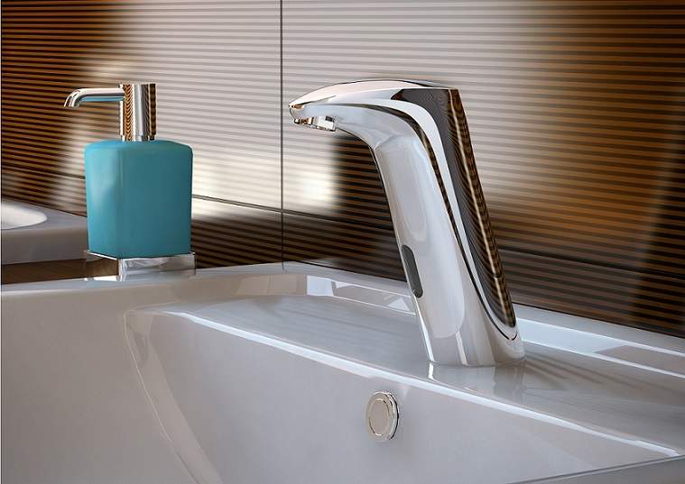 Bateria umywalkowa stojąca, sterowana fotokomórką Art. EU 1