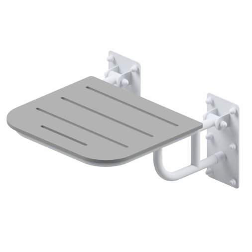 Siedzisko natryskowe, podnoszone Ø 32 mm, białe Art. RKN