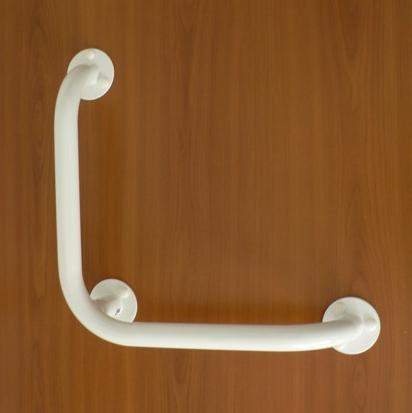 Poręcz kątowa Ø 32 40x40cm Art. RK 9 biała