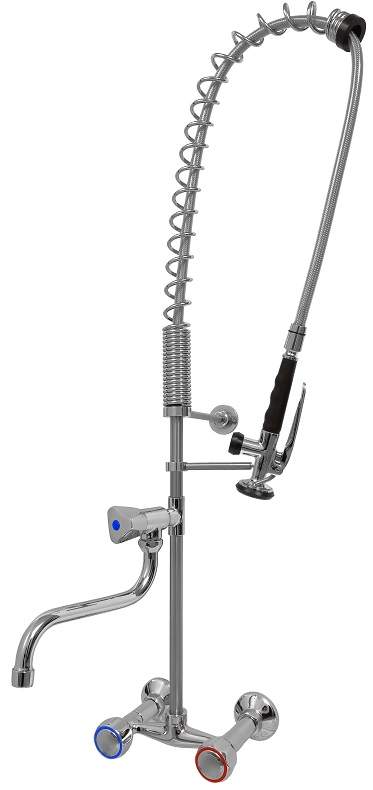 Bateria zlewozmywakowa ścienna Art. ALFA PLUS 4