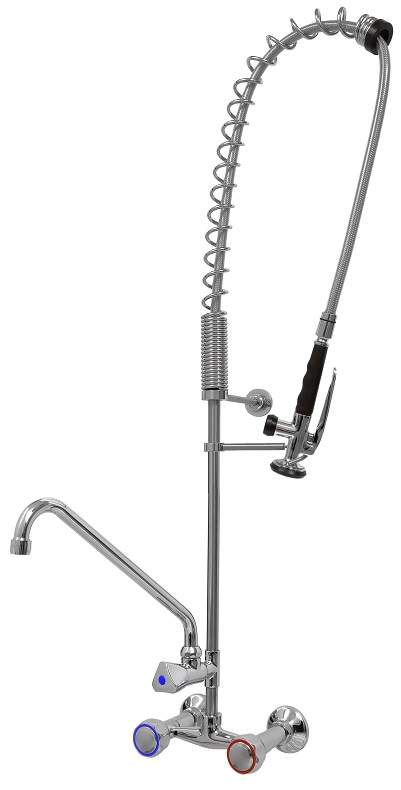 Bateria zlewozmywakowa ścienna Art. ALFA PLUS 44