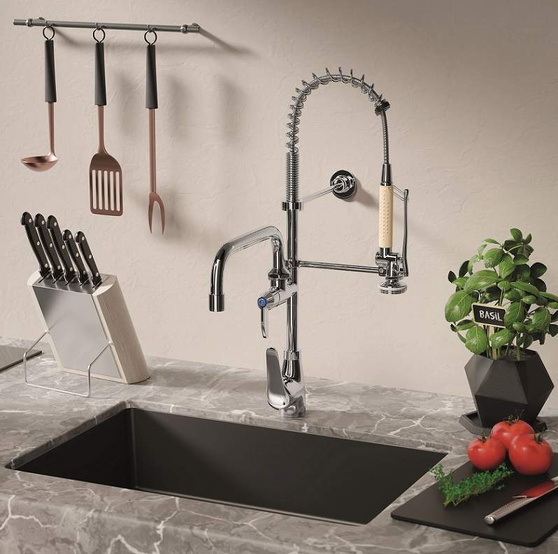 Bateria zlewozmywakowa stojąca Art. MINI PLUS 2C