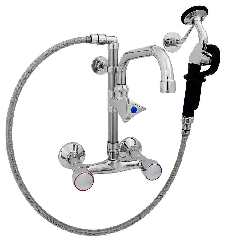 Bateria zlewozmywakowa ścienna Art. SP1-K4