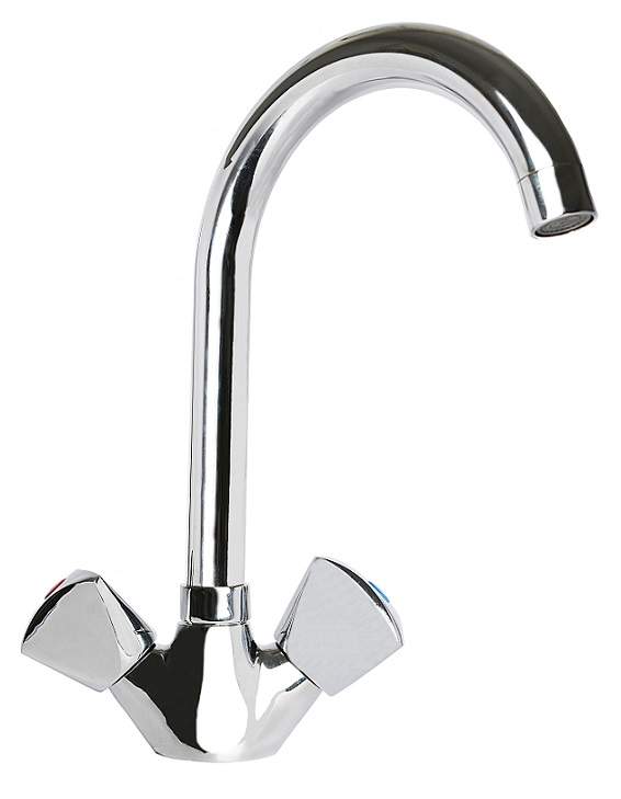 Bateria zlewozmywakowa stojąca, jednootworowa z pokrętłami Art. M-813