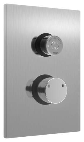 Prysznic podtynk.CONTI+ CONGENIAL FIT Hydrauliczny mechaniczny prostokątny Termostat. Stal nierdzewna DN15 CONM2116215000