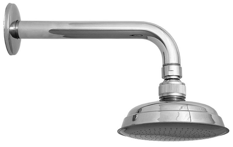 Głowica natryskowa z metalowym sitkiem na przegubie i rozetą Art. HN 9