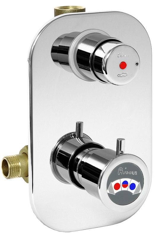 Bateria natryskowa, podtynkowa Art. R 7510/42