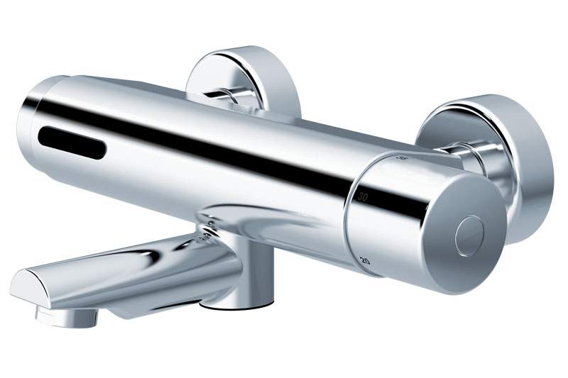 Bateria ścienna umyw.-zlew. Conti+Lino W45