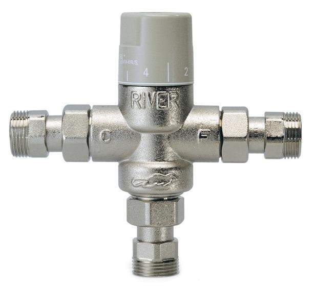 Mieszacze termostatyczne ciepłej wody z serii MINIECO  Art. R 00321  i  R 00322