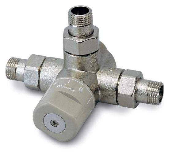 Mieszacze termostatyczne ciepłej wody z serii MINIECO Art.R00342