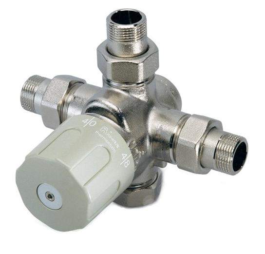 Mieszacze termostatyczne ciepłej wody z serii Multi R 00351