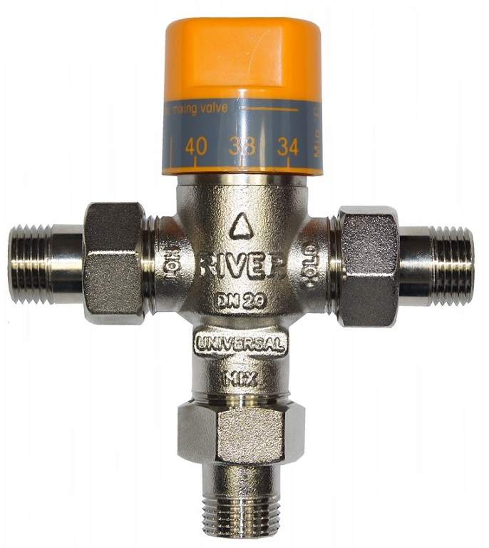 Mieszacze termostatyczne ciepłej wody z serii Universal R00381 / R00382 / R00384