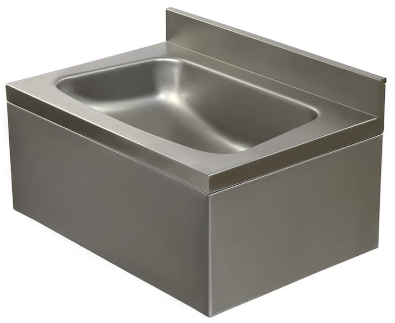 Umywalka ze stali nierdzewnej, jednokomorowa, obudowana Art. 5035H