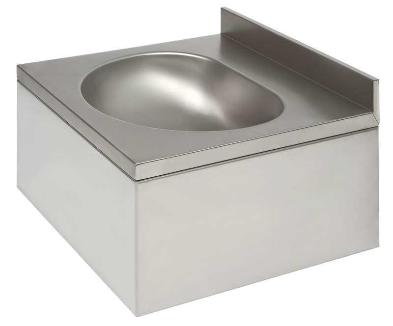 Umywalka ze stali nierdzewnej, jednokomorowa, obudowana Art. 5050H